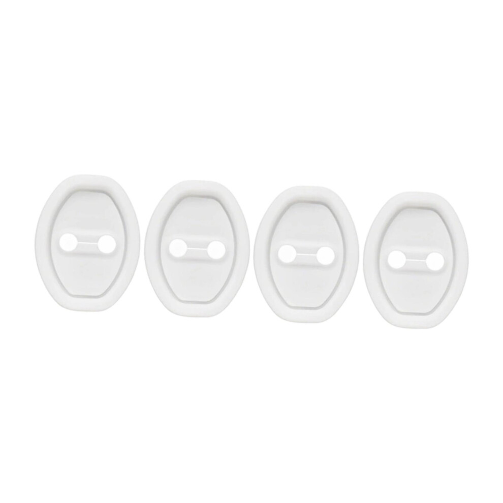 4 Pieces Car Door Lock Covers Protective Spare Parts Door Latch Guard 6901423240117