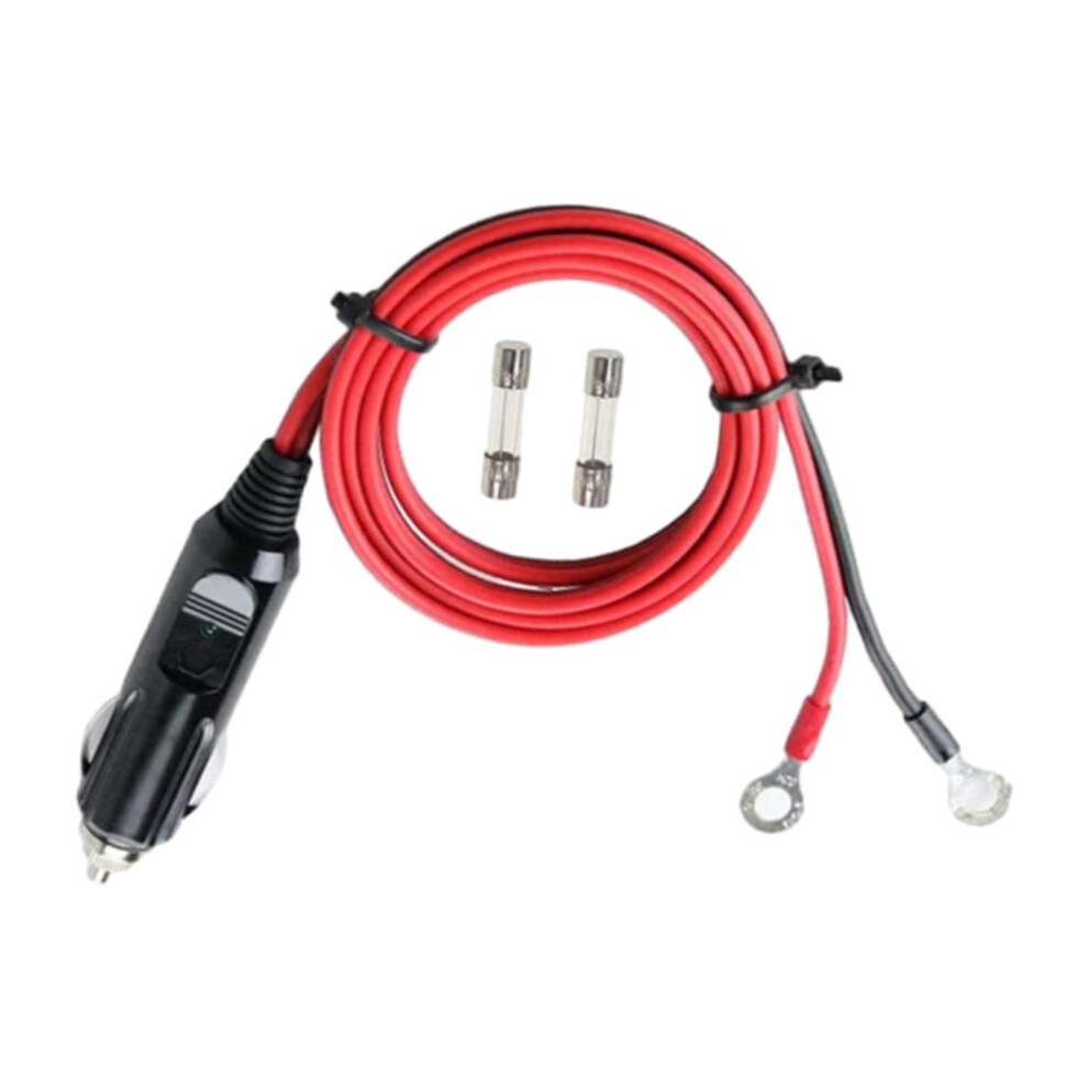 Generic Cigarette Lighter Male Plug Adapter 1M Connector Plug Inverter 6901423236875