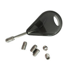 Surfing Key with 6 Screws Fin Screw Key Surfboard Box Plug Surfboard F