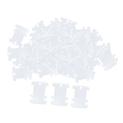 100 Pieces Thread Bobbins Board Embroidery Thread Organizer Tool Acces