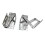 2 Pieces Tip Out Tray Hinges Spring Door Hinge Compact for Sink Front 3