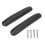 2 Pieces Wheelchair Arm Pads Comfortable Black Replacement for Elbows 3