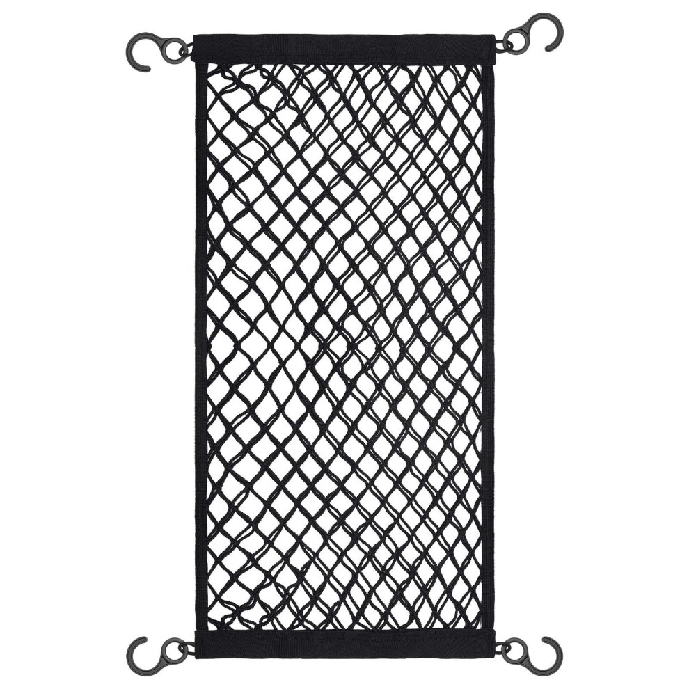 Cart Cargo Storage Net Bag with Hooks Pouch Bag for Car Pickup Trucks