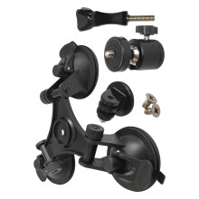 Action Camera Suction Cup Car Mount Camera Holder for Car Body Wooden