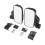 UTV Side Mirrors Professional ATV Side View Mirrors for Polaris Genera 1