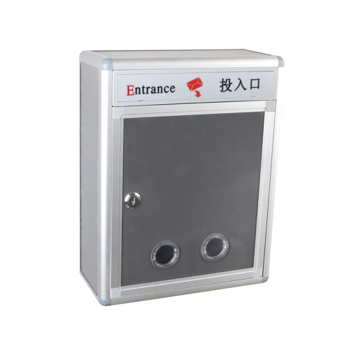 Suggestion Mail Box with Lock Organizer Post Box for Customer Center D 2
