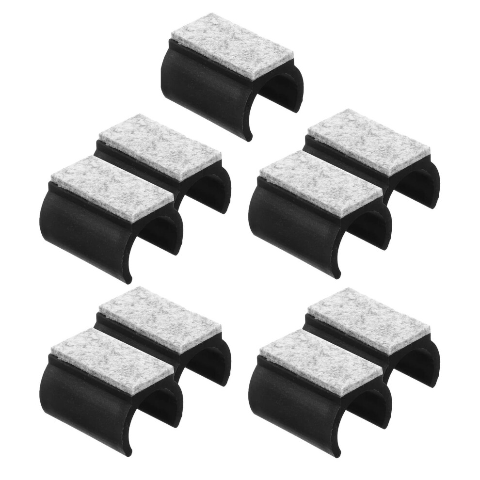10X Chair Foot U Shaped Glides Chair Leg Tip Protectors For Chair Legs 6901423248533