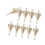 10Pcs 1/4" Small Engine Inline Fuel Filtering for Snowmobile Motorcycl 2