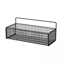 2xWall Hanging Baskets Metal Wire Storage Basket for Living Room Pantr
