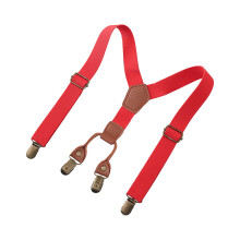 Kids Suspenders Heavy Duty Elastic Straps Strong Metal Clips Pants Sus