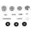 Archery Bow Stabilizer Weights Accurate Detachable Alloy Archery Acces 3