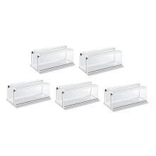 5Pcs Neon Rope Light Clips Clear Install Fixing Clips for Ceiling Glas
