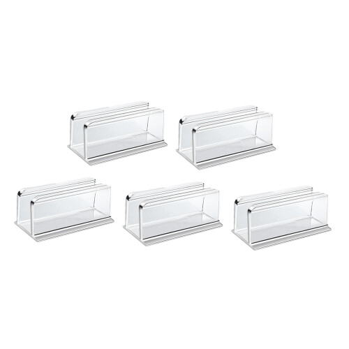 5Pcs Neon Rope Light Clips Clear Install Fixing Clips for Ceiling Glas