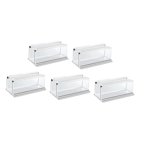 5Pcs Neon Rope Light Clips Clear Install Fixing Clips for Ceiling Glas 2
