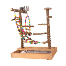 Parrot Bird Playground Parakeet Play Stand for Small Parakeets Budgie
