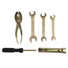 Motorcycle Repair Tool Kit Pliers Wrench Portable Universal with Stora