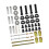 Rear A Arm Bushing Shafts Blots Kit Replacement for Polaris Accessorie 2