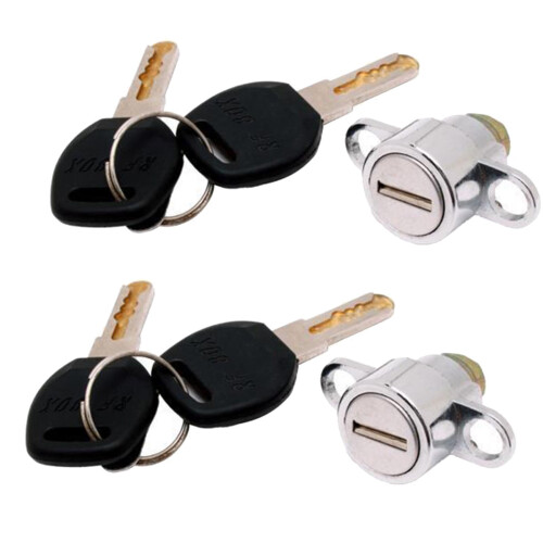 2 Set Roof Boxes Car Rack Locks Keys Kits Replacement Locks Cylinders 1