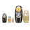 5Pcs Halloween Nesting Dolls Lovely Stacking for Easter Birthday Gift 2