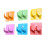6Pcs Wall Mounted Racket Rack Badminton Racket Hook for Gym Garage Gam 3