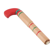 Wooden Pump Action Toy Gun with Corks for Kids Outdoor Play