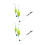 2Pcs Pompano Rigs for Surf Fishing Easy to Use Practical with Pompano 2