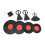 8Pcs Drum Mute Pads Dampers Quiet Practicing Pad Reusable Eliminates S 2