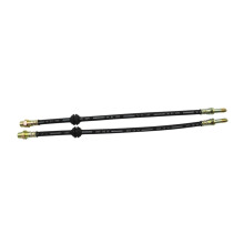 2x Front Brake Hoses Set 34326766966 34321165587 for BMW 323ci E46 200