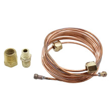 Mechanical Oil Pressure Gauge Tubing Set 3224 with Fittings Spare Part