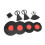 8Pcs Drum Mute Pads Dampers Quiet Practicing Pad Reusable Eliminates S 3