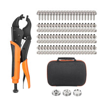 Snap Fasteners Kit DIY Snap Installation Set for Metal Snaps Pants Fas