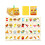 Food Flash Cards Interactive Coordination Early Learning for Daycare C 3