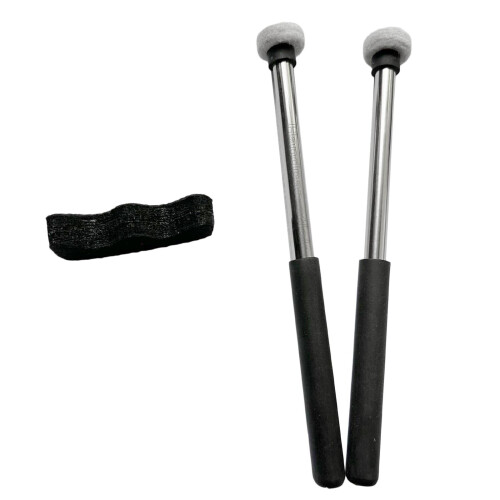 2Pcs Tongue Drum Mallets Drumsticks for Music Education Performance Ex