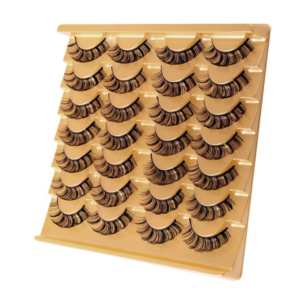 False Eyelashes Makeup Tool Segment Eyelashes for Valentines Halloween