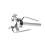 Double Tom Holder Stable Drum Double Tom Mount for Tom Drum Instrument 2