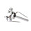 Double Tom Holder Stable Drum Double Tom Mount for Tom Drum Instrument 3