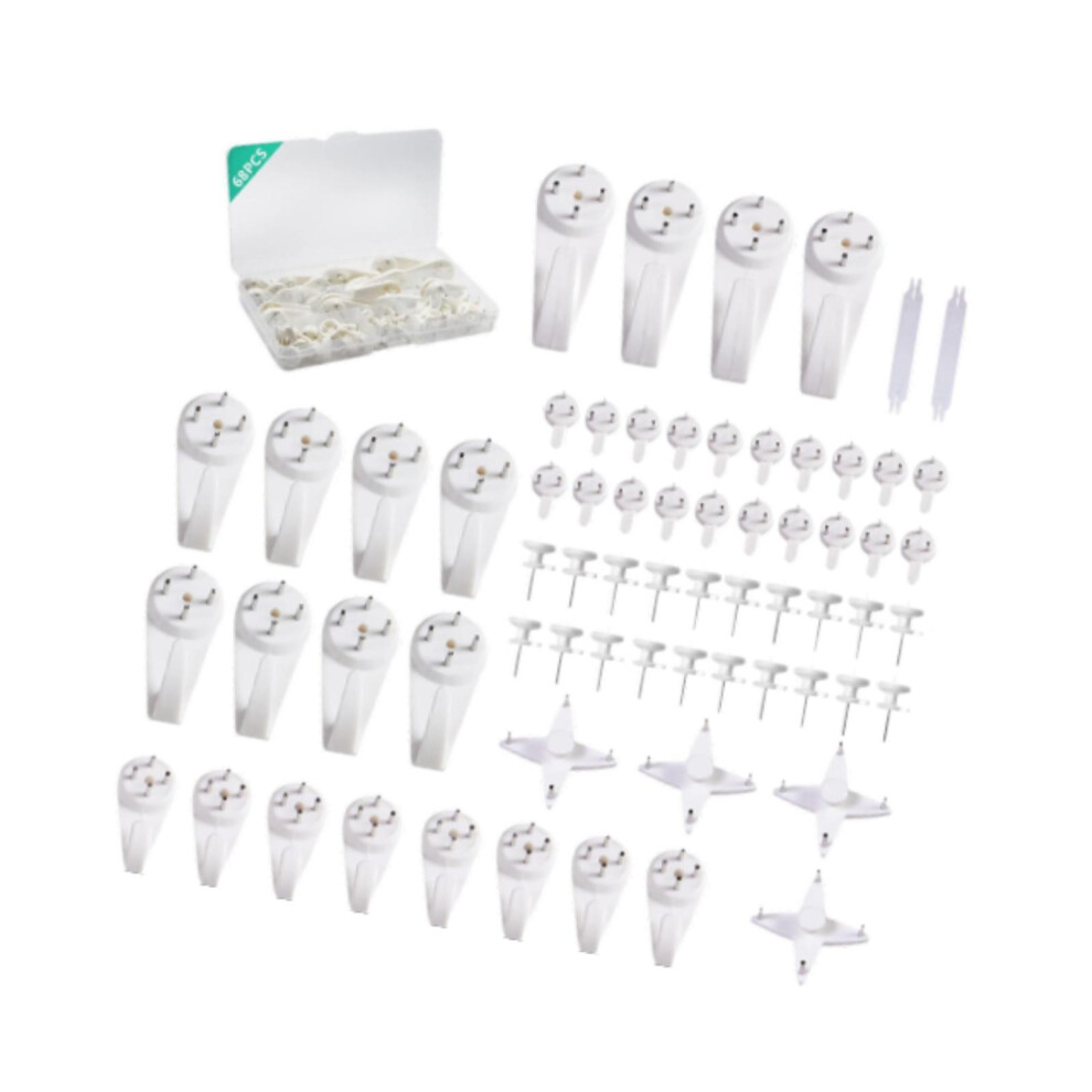 Picture Hanging Hooks Set Frame Hangers For Hard Walls Hanging Picture 6901423262201