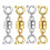 4 Pieces Magnetic Necklace Clasps Closures Versatile Shiny Surface Ext 3