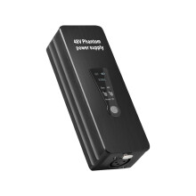 Phantom Power Supply 48V 12V up to 18 Hours Microphone Amplifier for S