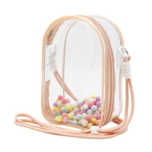 Figure Display Bag Waterproof Clear 15cm Cotton Doll Bag for Doll Coll