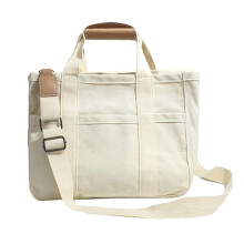 Tote Bag with Multi Pockets Cross Body Bag for Daily Commuting Working