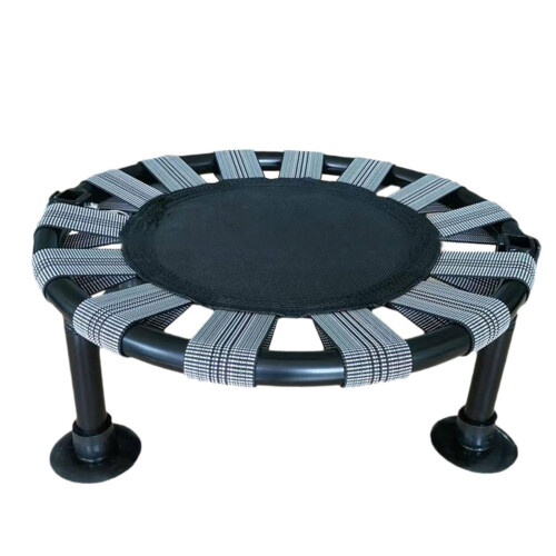 Kids Trampoline Compact Quiet Foldable Mini Trampoline with Rubber Foo 1