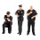3 Pieces 1:64 Model People Figures Character for Micro Landscape Model 2