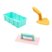 Snows Brick Maker Toy Trowel Summer Sand Castle Model Kit for Adults K