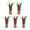 5x Badminton Shuttlecocks Game Feather Shuttlecocks for Exercise Beach 2