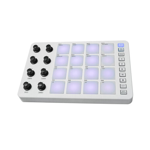 MIDI Pad Beat Maker Machine Portable MIDI Controller Pad for Beginner 1