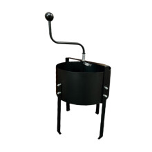 Soil Sifting Tool with Rotation Crank 56x41cm Thickened Sturdy Compost