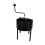 Soil Sifting Tool with Rotation Crank 56x41cm Thickened Sturdy Compost 1