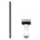 KT6808 Lock Handle and Lock Cylinder Set Convenient High Performance R 1