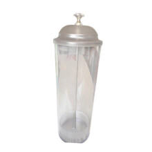 Clear Straw Holder Party Supplies Straw Container for Dining Room Home